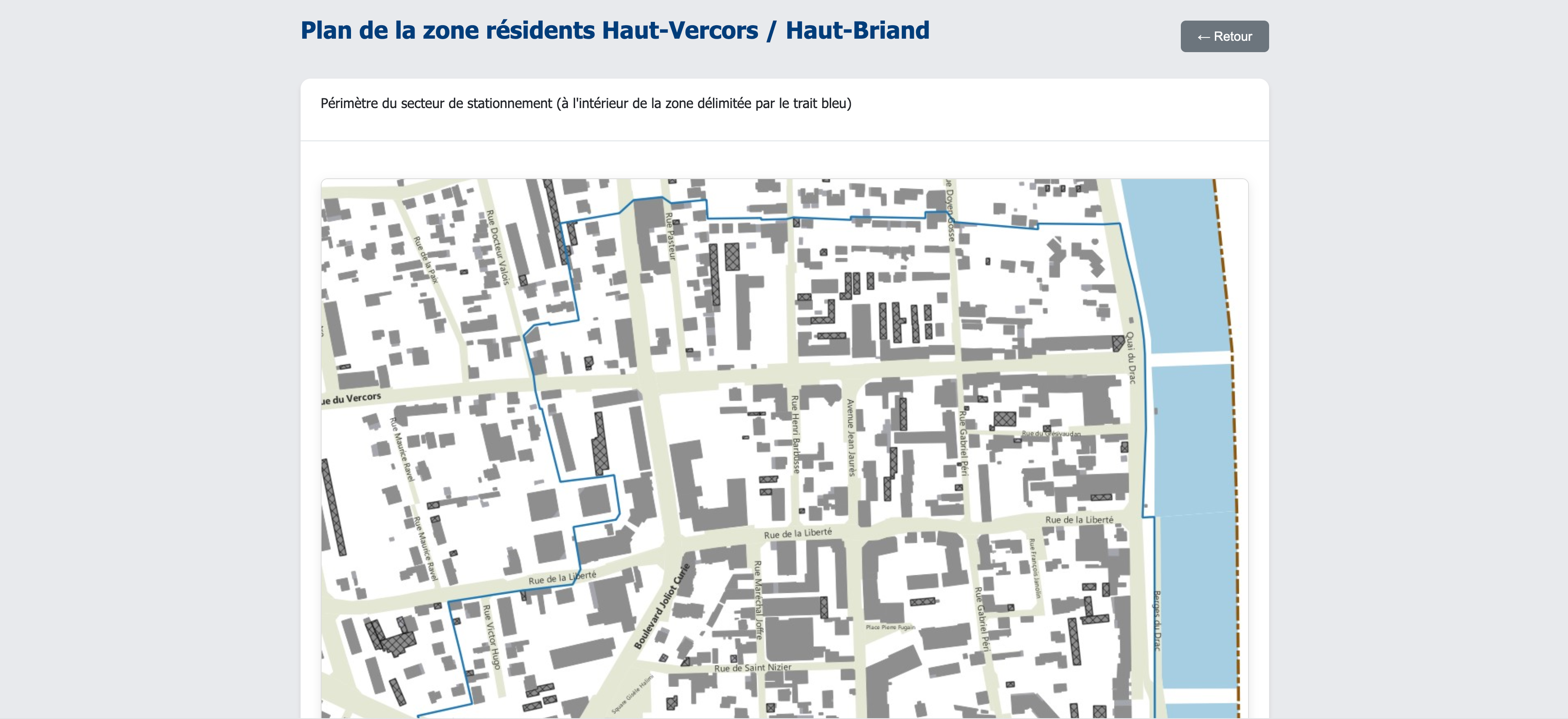 GestResid — Plan de zone